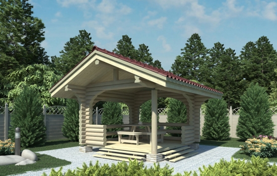 Беседка: просто и красиво, фото оригинальных павильонов | Backyard, Building a shed, Pergola